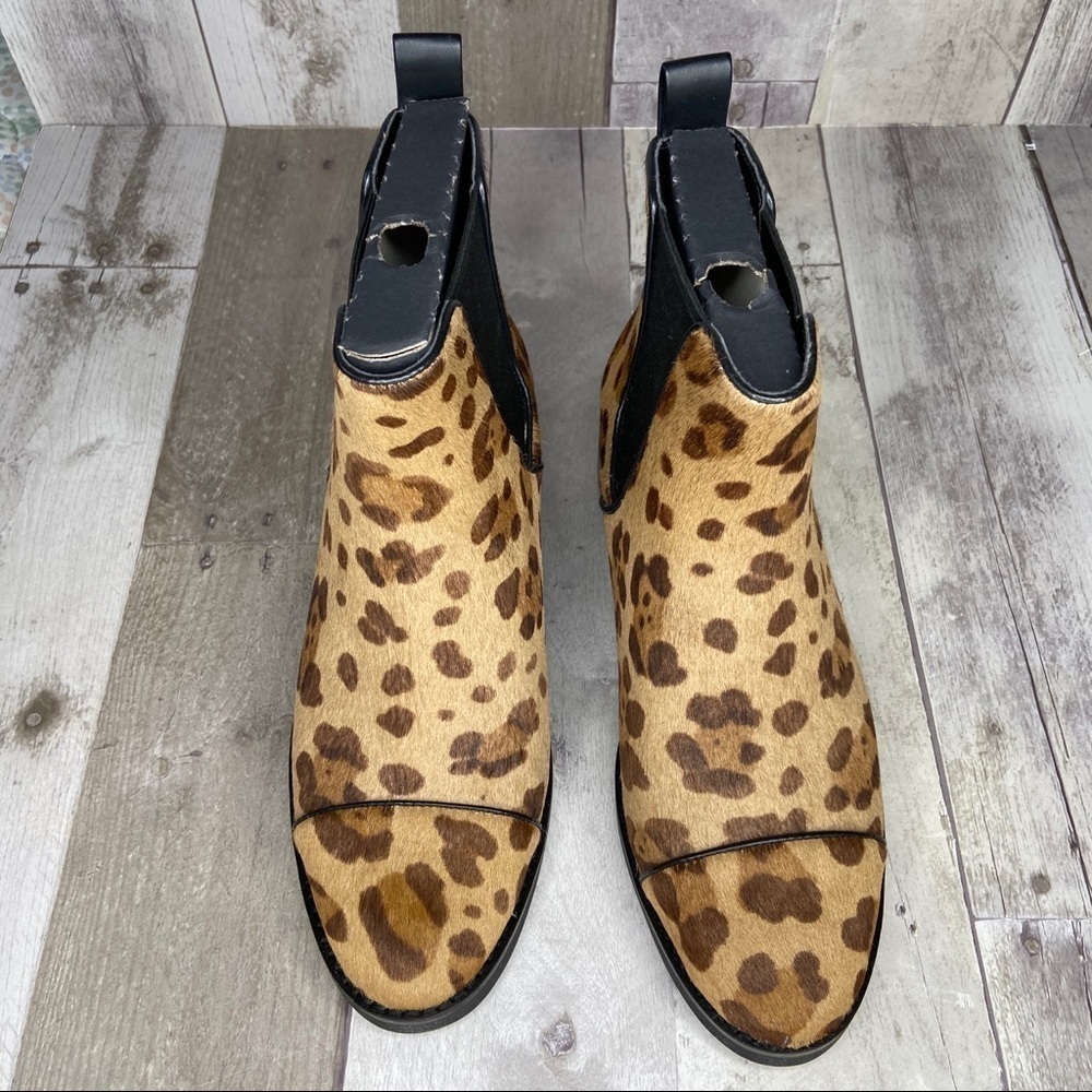 Cole Haan Leopard Mara Grand Chelsea Booties 7B - Picture 4 of 8